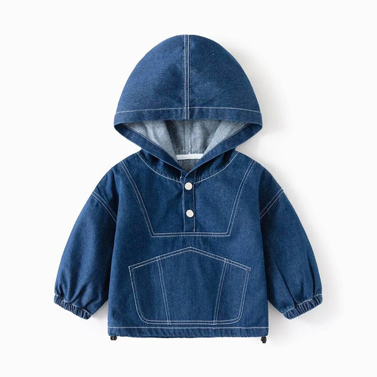 Toddler Pullover Denim Jacket