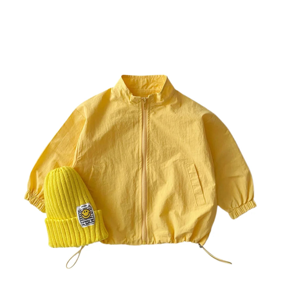 Lightweight Windbreaker/ Yellow