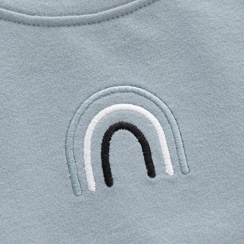 Toddler Pull Over Cozy Top-Light Blue