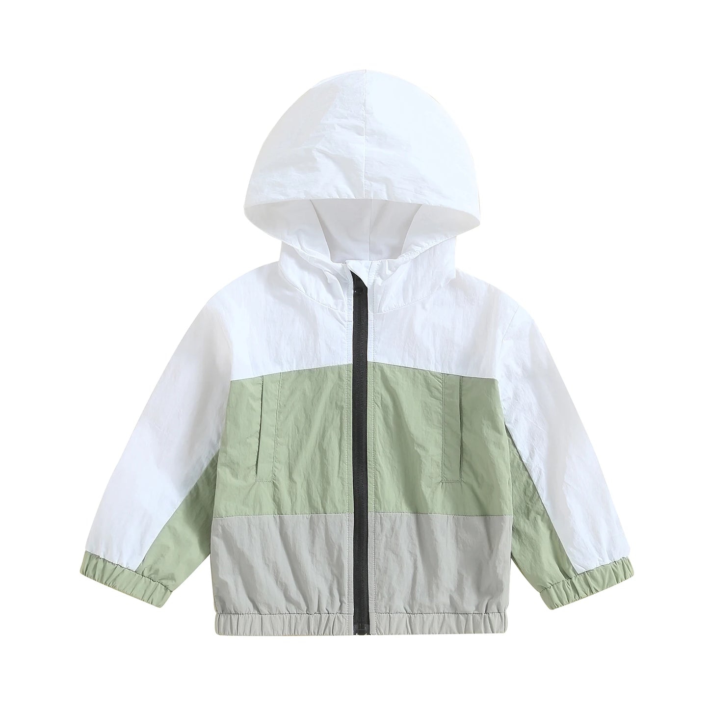 Lightweight contrast color toddler jacket/ MyLittleGuysCloset.com