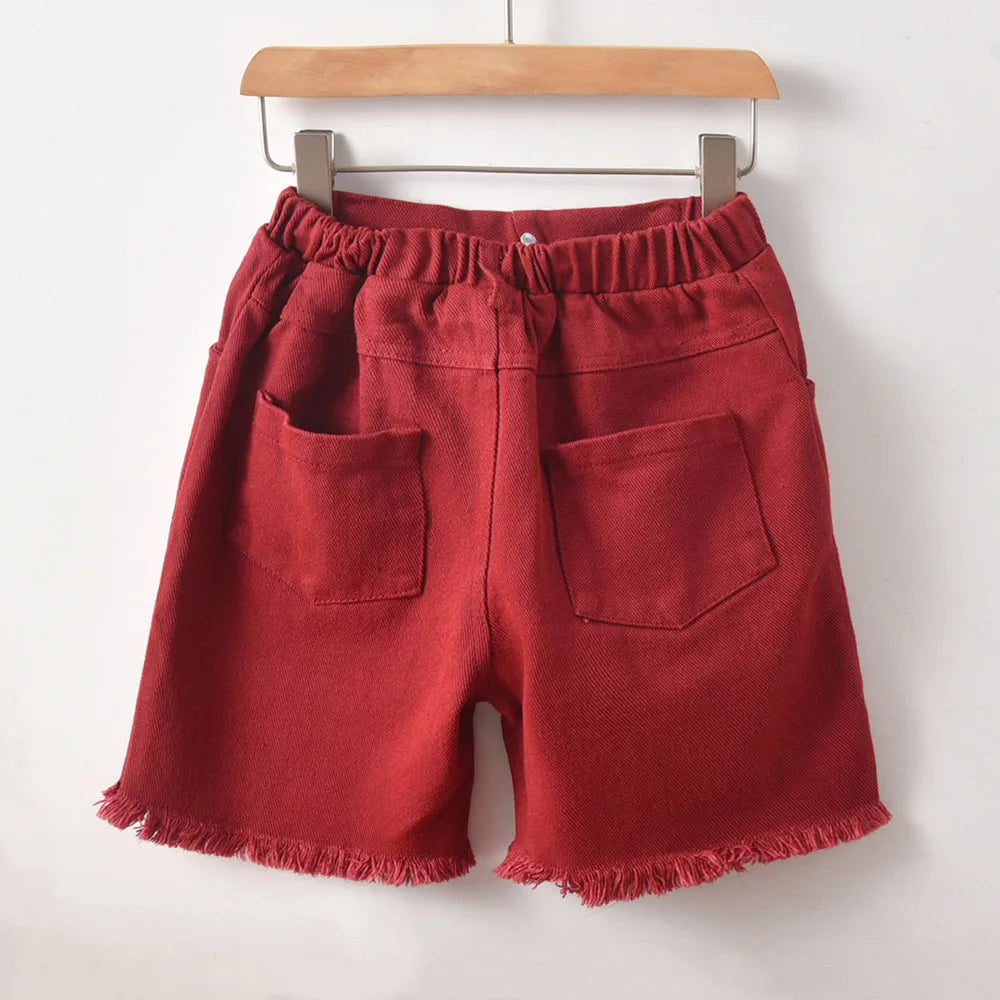 Playground shorts/ Red