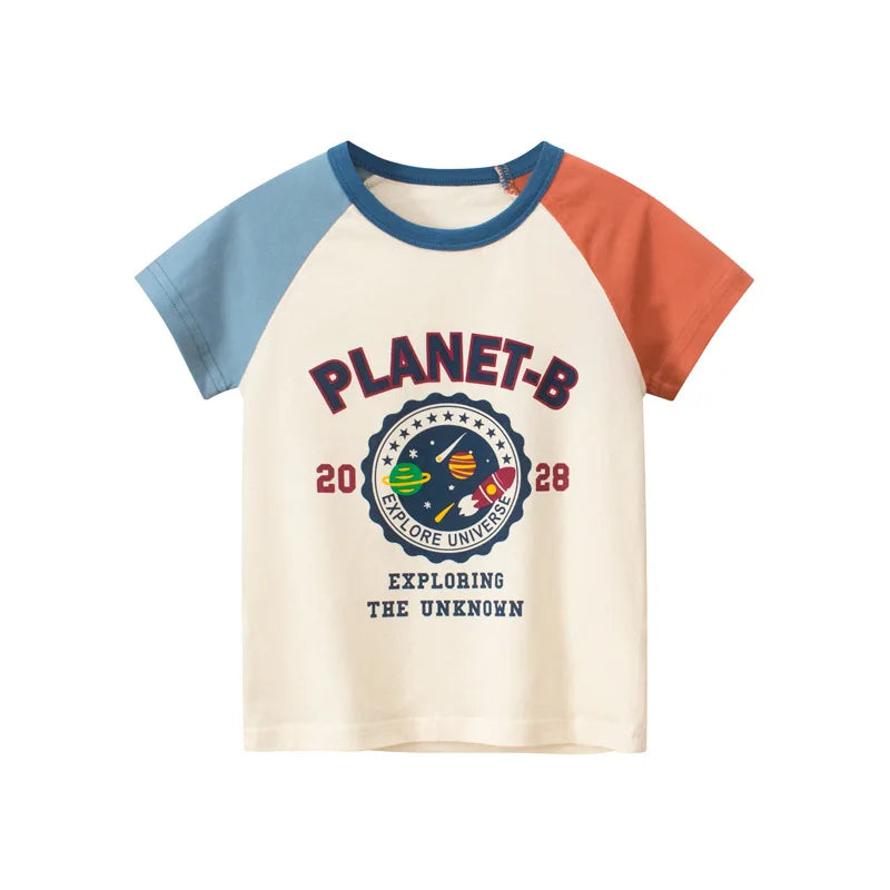 Toddler Boys Clothing Tee Planet B/ My Little Guys Closet