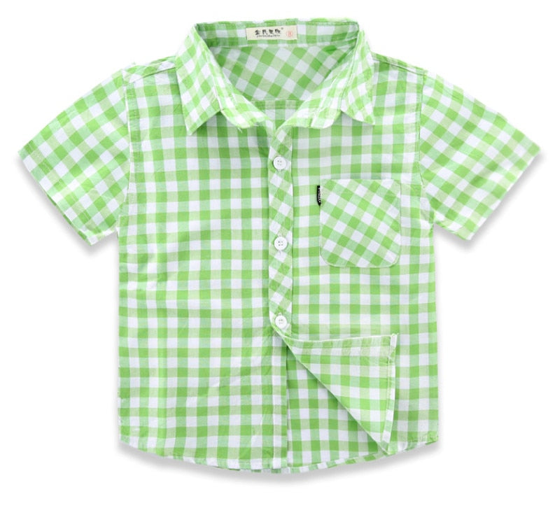 Toddler Plaid Shirt 3T/MyLittleGuyscloset.com