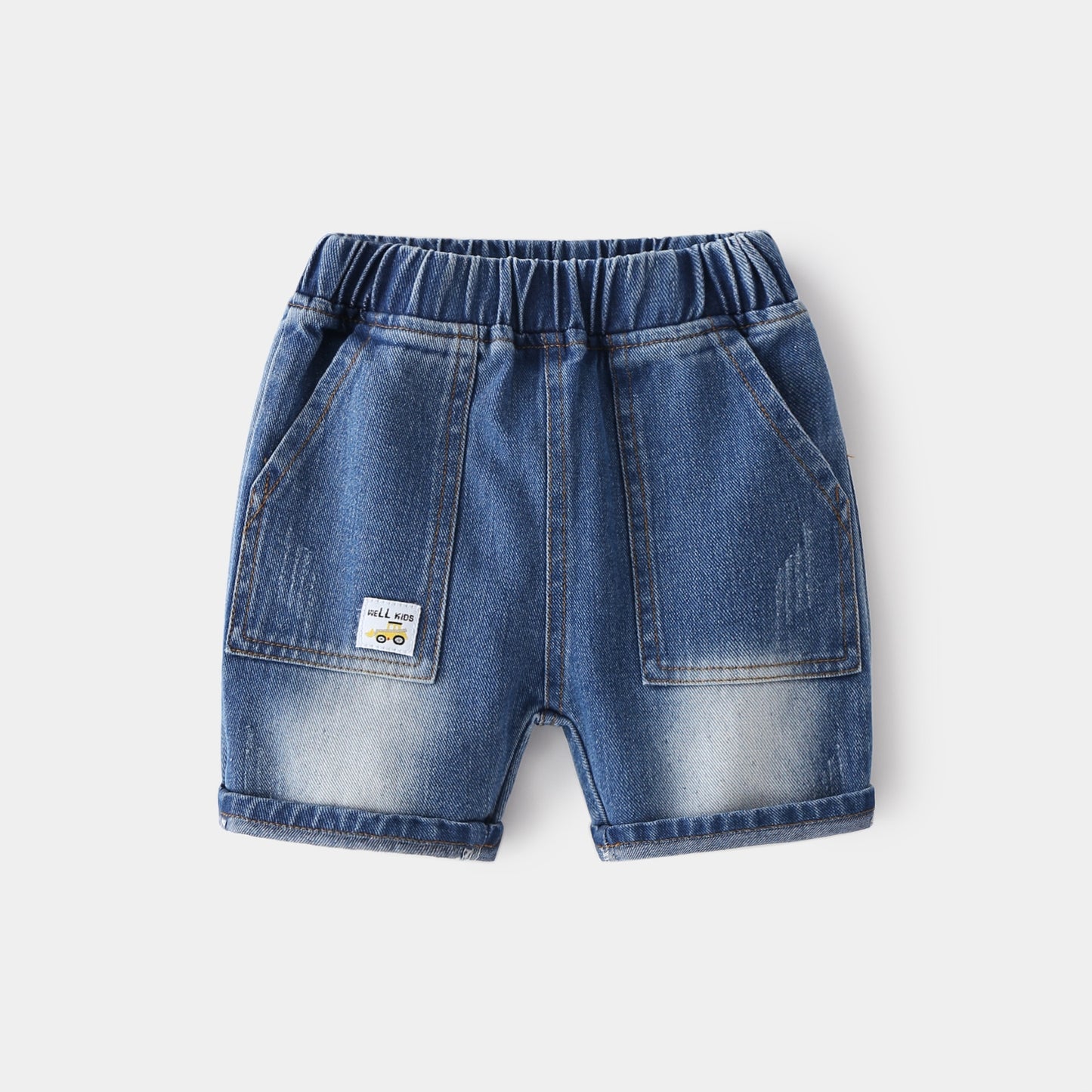 Big Pocket Denim Shorts